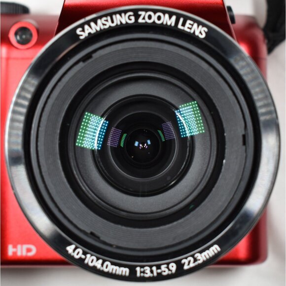 Samsung WB100 Digital Camera 16.2MP 26x Optical Zoom HD Video 32GB SD Card - Picture 11 of 12